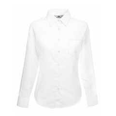 Ladies Poplin LSL
