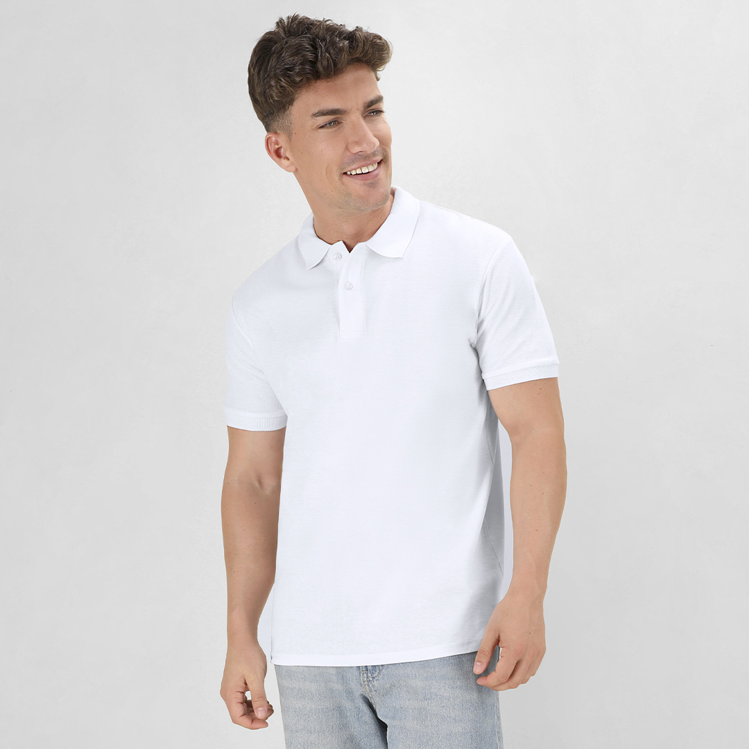 Polo Adulto Branco - Koupan