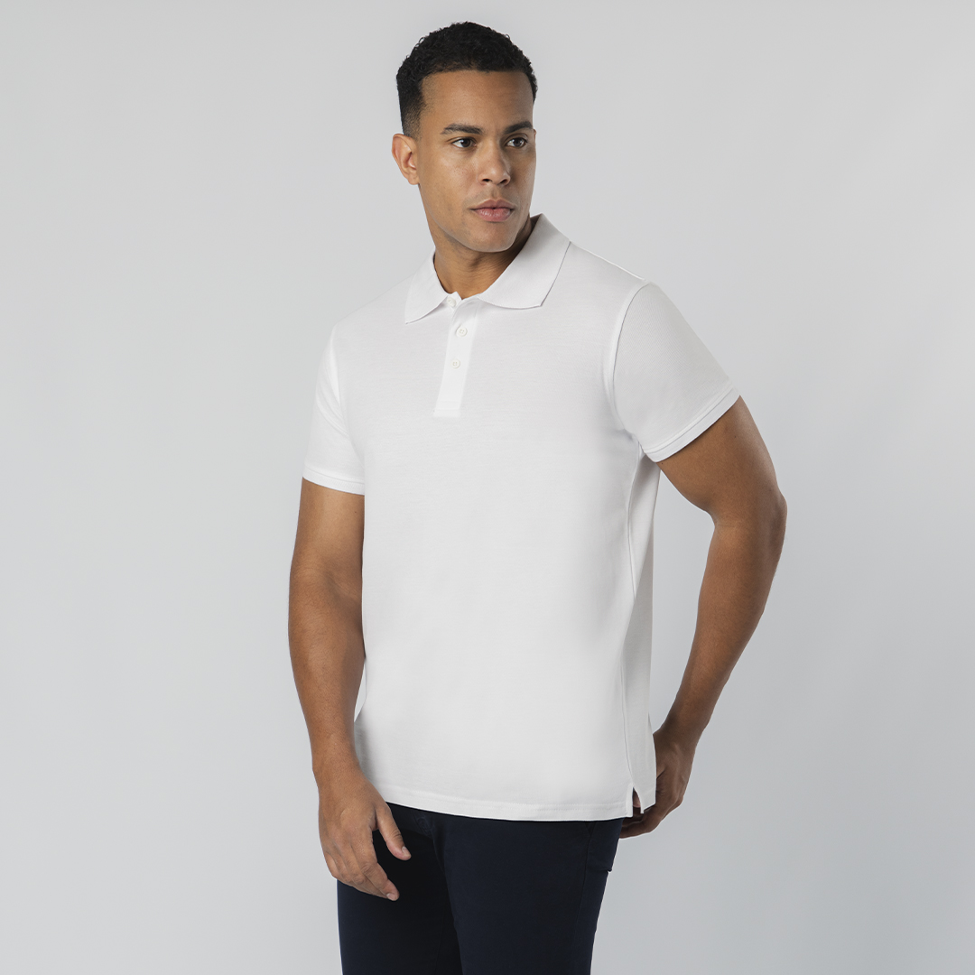 Polo Adulto Branco - Chaplin