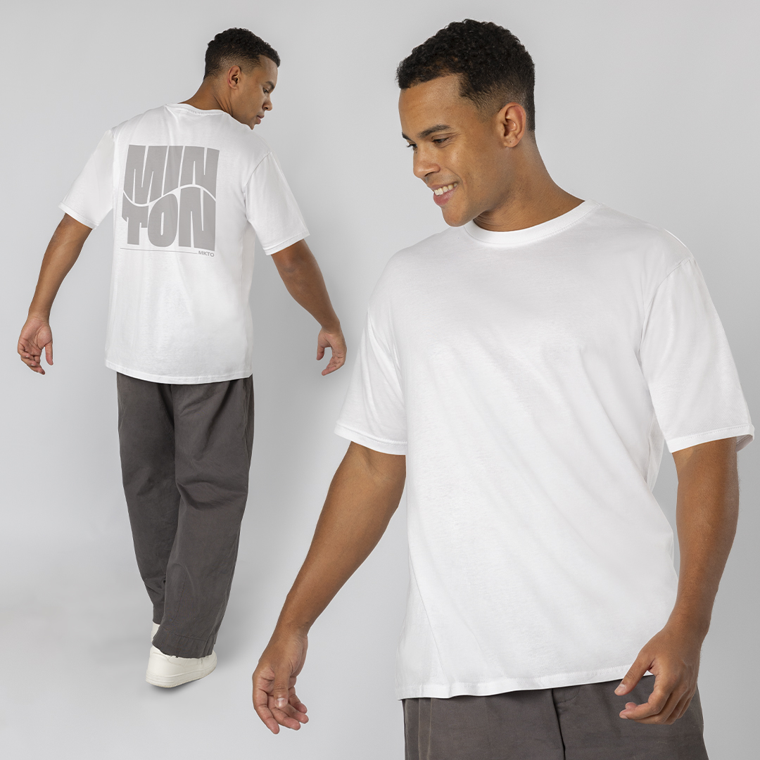 T-Shirt Adulto Oversize - Minton