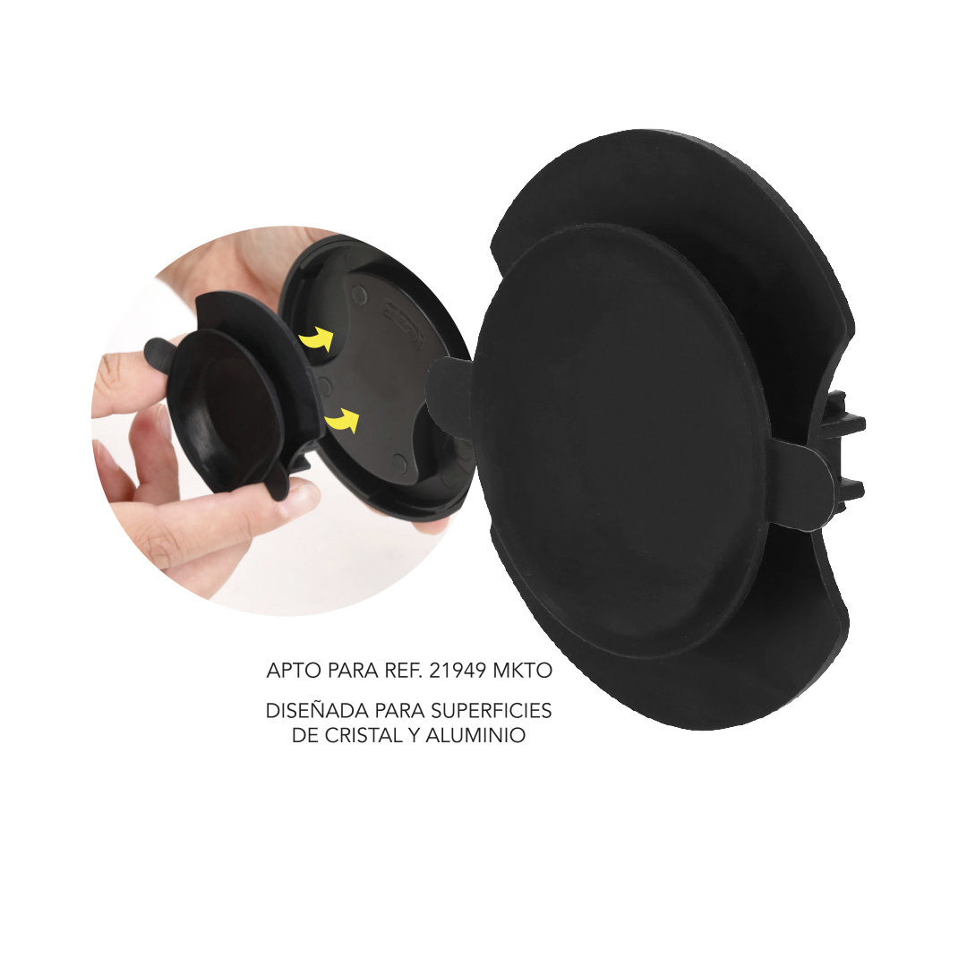 Suporte de Ventosa Luz Emergência V16 - Karlon