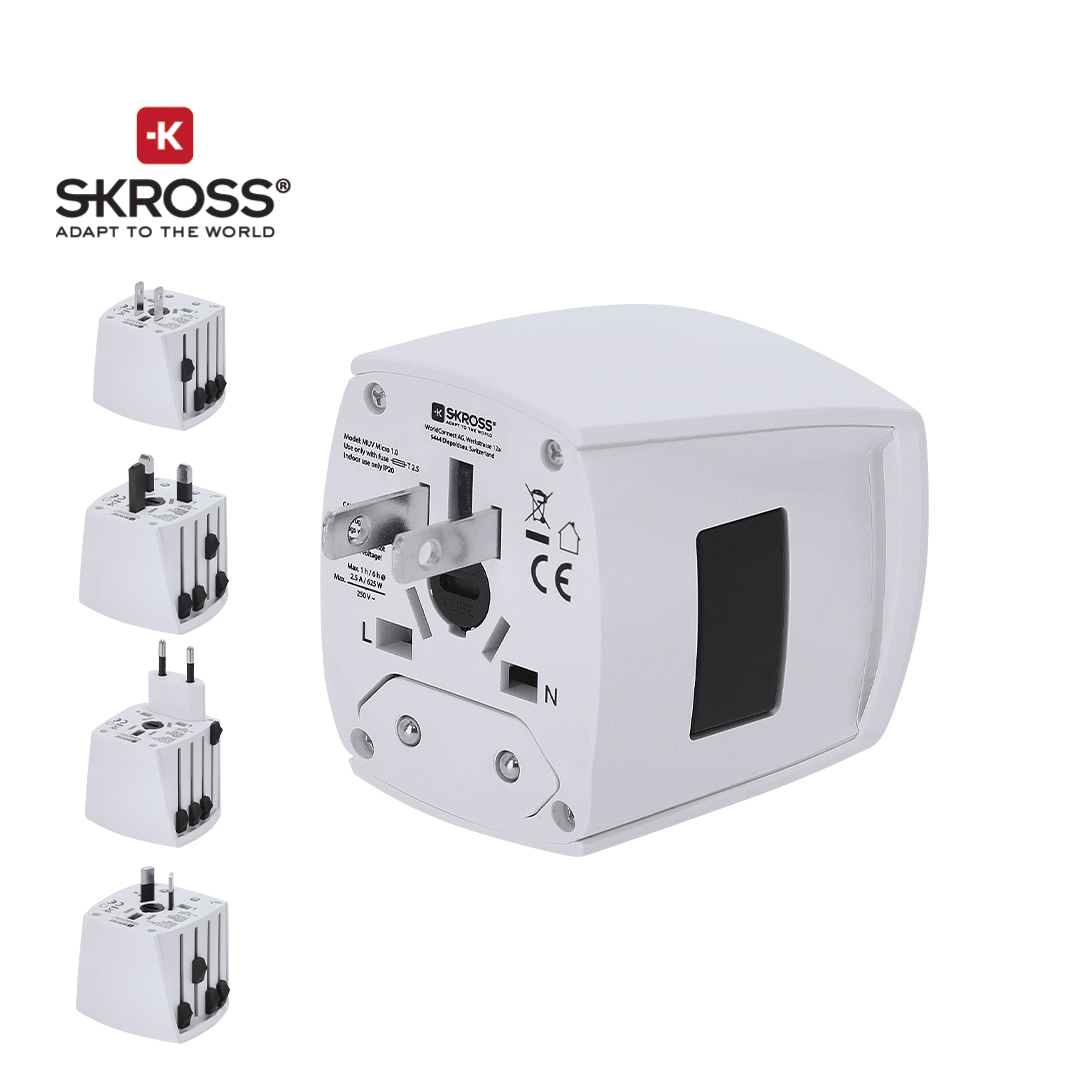 Adaptador Viagem Universal Skross - MUV MICRO
